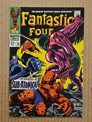 Buy Fantastic Four #76 Marvel 1968 VF- • 26.11£