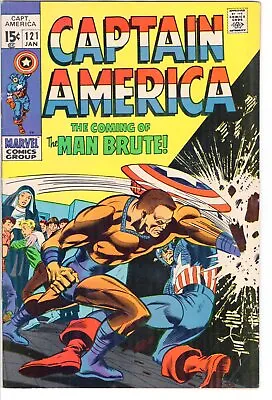 Buy Captain America 121 Fine+  Marvel Comics *SA • 15.80£