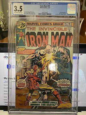Buy Iron Man #85 4/76 CGC 3.5 • 317.78£