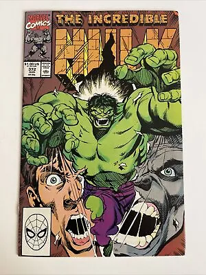 Buy The Incredible Hulk Issue 372 Marvel Comic Book Combine Shipping And Save • 4.08£