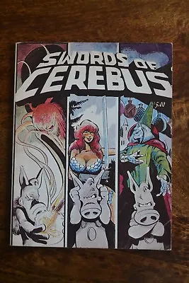 Buy Swords Of Cerebus #1 1st Printing  TPB 1981 Aardvark-Vanaheim • 24.99£