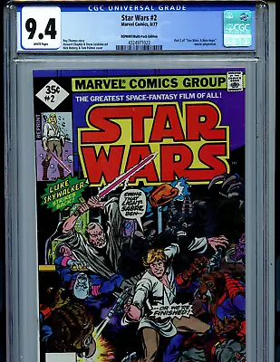 Buy Star Wars #2 CGC 9.4 1977 Reprint Multi-pack Marvel Amricons K74 • 135.91£