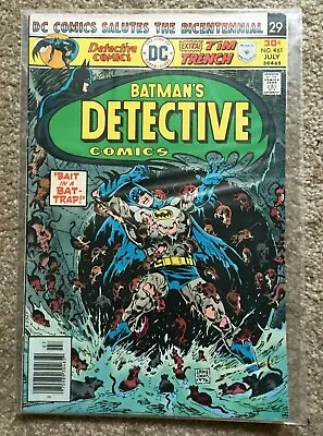 Buy DETECTIVE COMICS 461 (Batman, Bicentennial, Tim Trench, Michael Uslan) 1976 • 7.99£