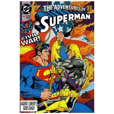 Buy Adventures Of Superman (1987 Series) #492 In NM Minus Condition. DC Comics [w, • 2.08£
