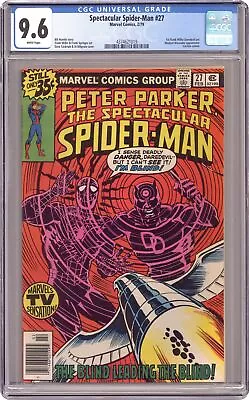 Buy Spectacular Spider-Man Peter Parker #27 CGC 9.6 1979 4374621019 • 137.66£