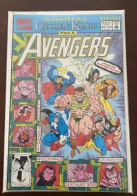 Buy Avengers Annual #21  MARVEL Comics 1992 NM 1st Appearance Of Victor Timely LOKI! • 12.57£