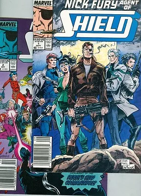 Buy Nick Fury, Agent Of S.H.I.E.L.D. #1, #2, #3 And #4 NM- • 3.97£