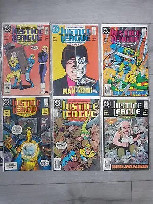 Buy DC 6X #Justice League International 80s Job Lot Bundle DC Universe Comics  • 12.99£