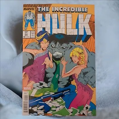 Buy Incredible Hulk #347 Facsimile Edition - Marvel Comics (2023) • 2.76£