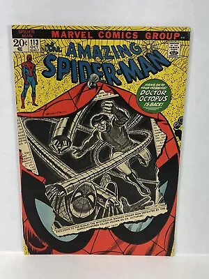 Buy AMAZING SPIDER-MAN #113 - OCT. 1972 - BRONZE AGE - 1st APPEARANCE OF HAMMERHEAD • 63.24£