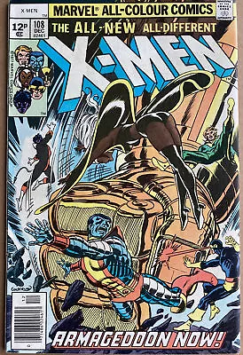 Buy Uncanny X-men #108 December 1977 1st John Byrne  Key Higher Grade White Pages • 59.99£