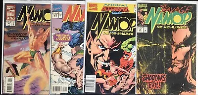 Buy Namor The Sub-mariner, 4 Issue Joblot Bundle Inc 2 Annuals, Marvel, 1990s, Vgc • 9.99£