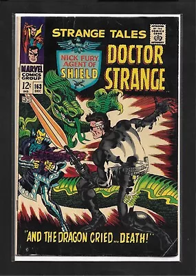Buy Strange Tales #163 (1967): 1st Appearance Clay Quartermain! Silver Age! FN+! • 26.05£