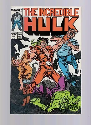 Buy Incredible Hulk #330 - 1st Todd McFarlane Artwork - Higher Grade Minus • 11.98£
