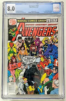 Buy Bronze Age Marvel Comic Book Avengers 181 Key Issue 1st Scott Lang Antman CGC 8. • 11.50£