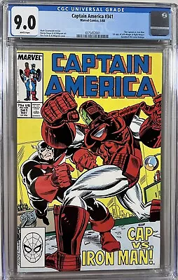 Buy Captain America 341 (Marvel, 1988)  CGC 9.0 WP • 27.98£