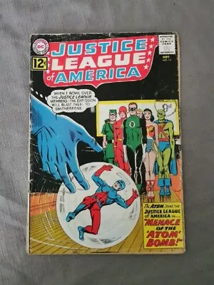 Buy DC JUSTICE LEAGUE OF AMERICA #14 1962 The Atom Joins The JLA Loose Center Pages • 95£