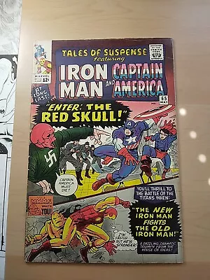 Buy Tales Of Suspense #65 (marvel 1965) 1st. Red Skull In Silver Age G/vg • 59.58£