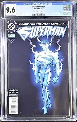 Buy Superman 123 CGC 9.6 4328193024 Glow-in-the-Dark New Powers & Costume Key • 71.95£