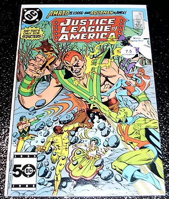 Buy Justice League Of America 241 (7.5) 1st Print 1985 DC Comics- Flat Rate Shipping • 3.15£