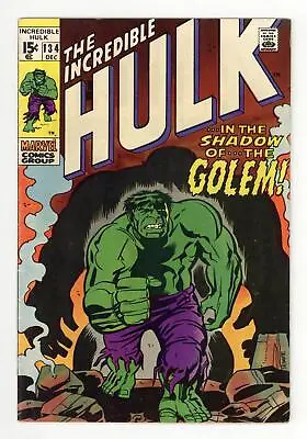 Buy Incredible Hulk #134 VG+ 4.5 1970 • 14.64£