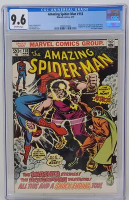 Buy Amazing Spider-man #118 ~ Marvel 1973 ~ Cgc 9.6 ~ Spectacular Spider-man Story • 264.85£