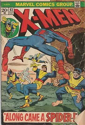 Buy  X-Men  83, August 1973; Marvel Comics Group Comic Book: Good Condition • 44.15£