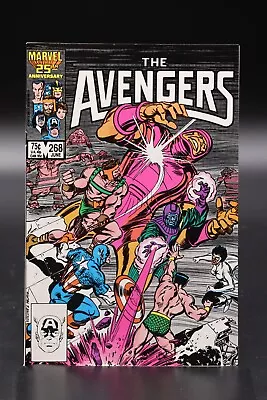 Buy Avengers (1963) #268 1st Print John Buscema Cvr Council Of Kangs Growing Man NM • 9.88£