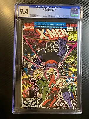 Buy Uncanny X-Men Annual #14 CGC 9.4 WHITE Pages 1990 1st App. Gambit (cameo) MCU? • 74.89£