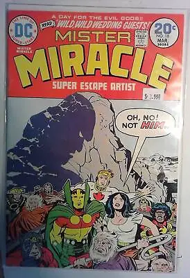 Buy Mister Miracle #18 DC Comics (1974) VF 1st Series 1st Print Comic Book • 5.67£