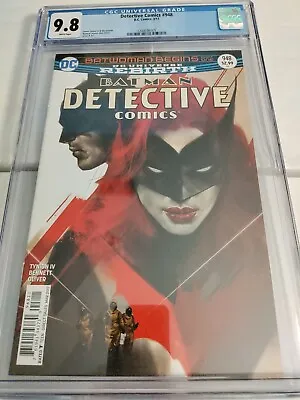 Buy Detective Comics #948 CGC 9.8 Batman Batwoman Dr. October 2017 First Print  • 39.50£