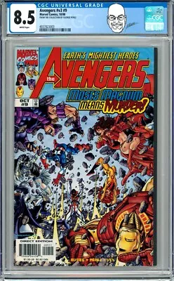 Buy George Perez Pedigree Collection CGC 8.5 Avengers #424 / #9 Cover Art Iron Man • 79.43£