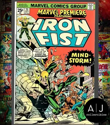 Buy Marvel Premiere Iron Fist Issue #25 VF+ 8.5 (Marvel) • 12.92£
