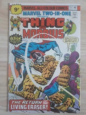 Buy Marvel Two-In-One (1st Series) #15 The Thing & Morbius • 5£