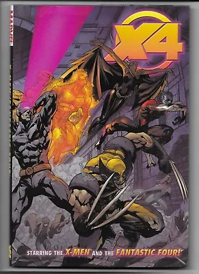 Buy X4 - X-Men / Fantastic Four - Marvel Hardcover - In Excellent Condition Like New • 24.99£