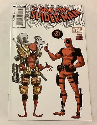 Buy Amazing Spider-Man Issue 611 Deadpool Spidey 1st Print Skottie Young Cover 9.6 • 79.92£
