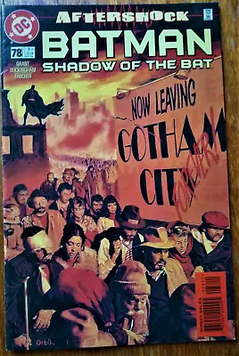 Buy Batman: Shadow Of The Bat 78 (Sept 1998) Aftershock Tie-In.  • 3.75£