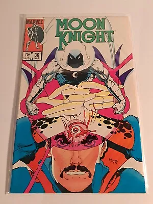 Buy Moon Knight #36 (1984, Marvel) First Meeting Of Moon Knight And Doctor Strange • 10.09£