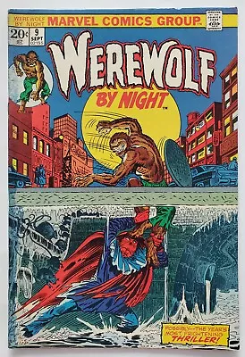 Buy Werewolf By Night #9 VG+   First Series   1ST APP OF TATTERDMALION!   KEY ISSUE! • 17.78£