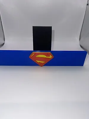 Buy Superman Logo Comic Book Stand - Graded/Raw Comics 3D Printed • 14.25£