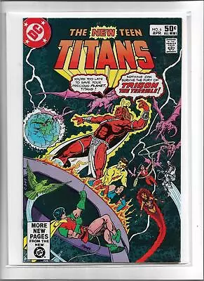 Buy The New Teen Titans #6 1981 Very Fine-near Mint 9.0 4445 Star Fire Robin Trigon • 8£