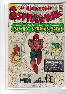 Buy Amazing Spider-Man # 19 [1st Appearance Mac Gargan The Scorpion]  • 175£