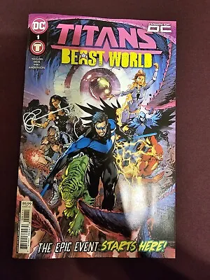 Buy Titans: Beast World 1 Cover A 2023 NM- OR BETTER • 4.74£