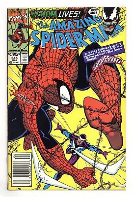 Buy Amazing Spider-Man #345N FN 6.0 1991 • 15.52£