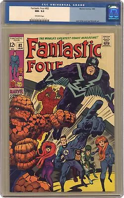 Buy Fantastic Four #82 CGC 9.2 1969 0042501002 • 301.31£
