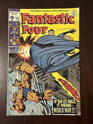 Buy Fantastic Four #95 VG+  1st Appearance Of The Monocle   Kirby • 14.48£