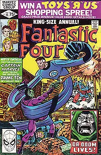 Buy Fantastic Four (1961) ANNUAL #  15 (7.5-VF-) Skrulls, Doctor Doom 1980 • 10.35£