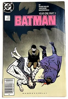 Buy Batman # 404 - (1987) Year One Part 1 Newsstand • 31.57£