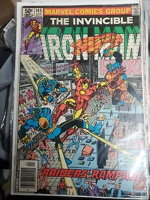 Buy The Invincible Iron Man #145 5 Comic Book Lot Iron Man  • 8.81£