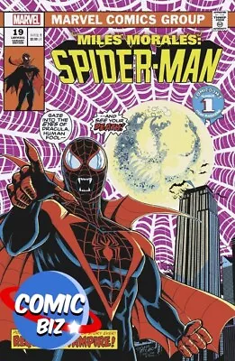 Buy Miles Morales Spider-man #19 (2024) 1st Printing *vampire Variant Cover* • 4.40£